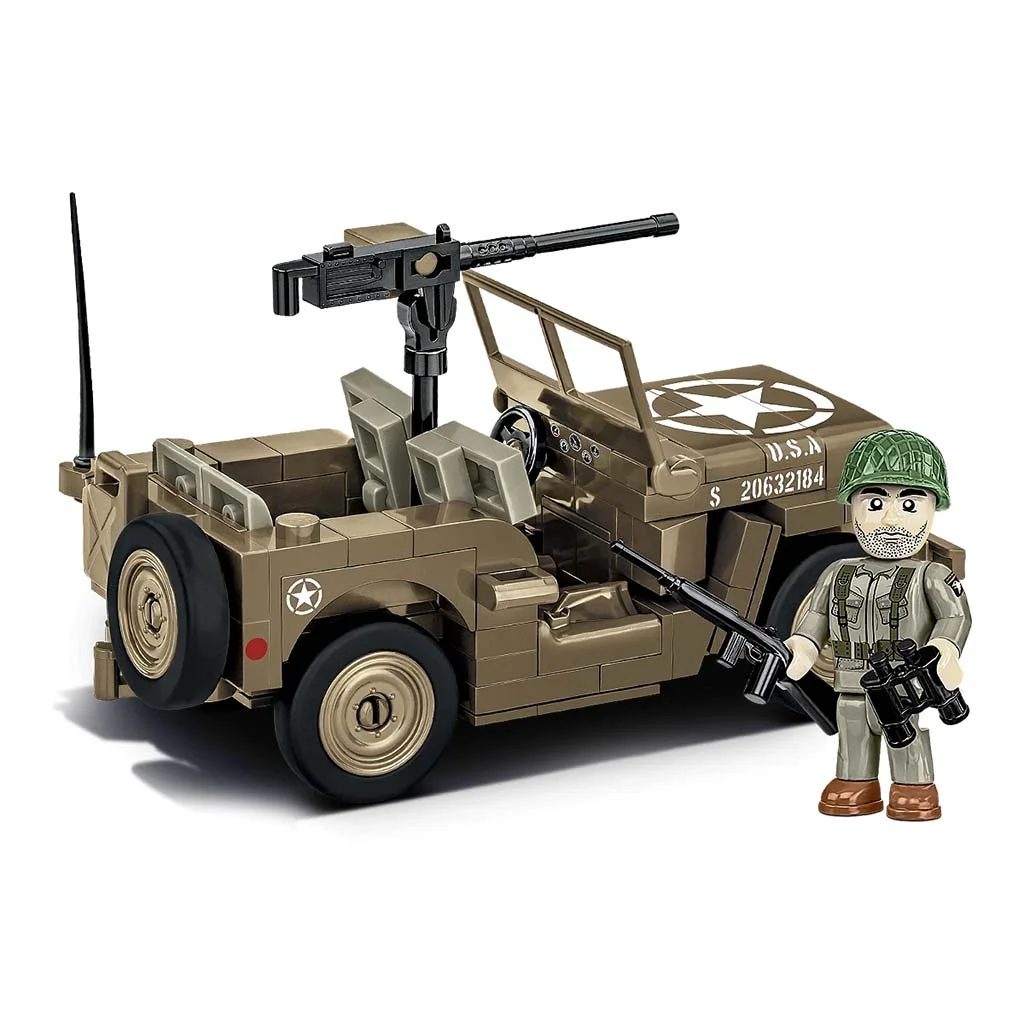 COBI: Willys MB harckocsi építőjáték (3133) kép 3