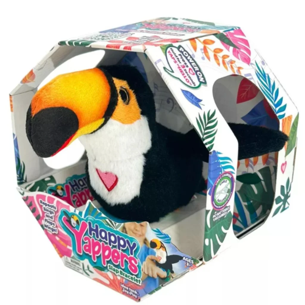 Happy Yappers interaktív plüss Tukán