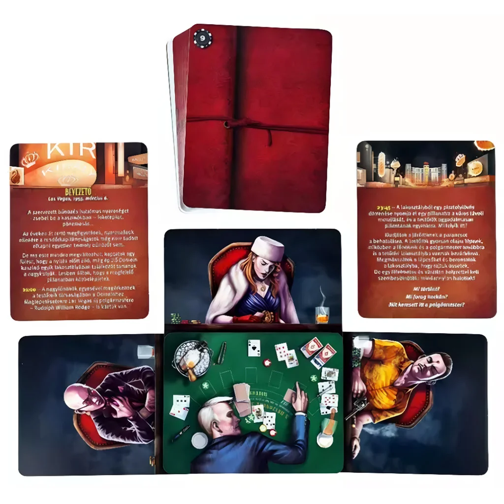 Nyomozópakli – Nem játszhatod ki a halált nyomozós kártyajáték kép 4