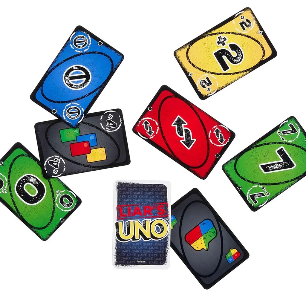 UNO Liars kártyajáték - Mattel kép 2