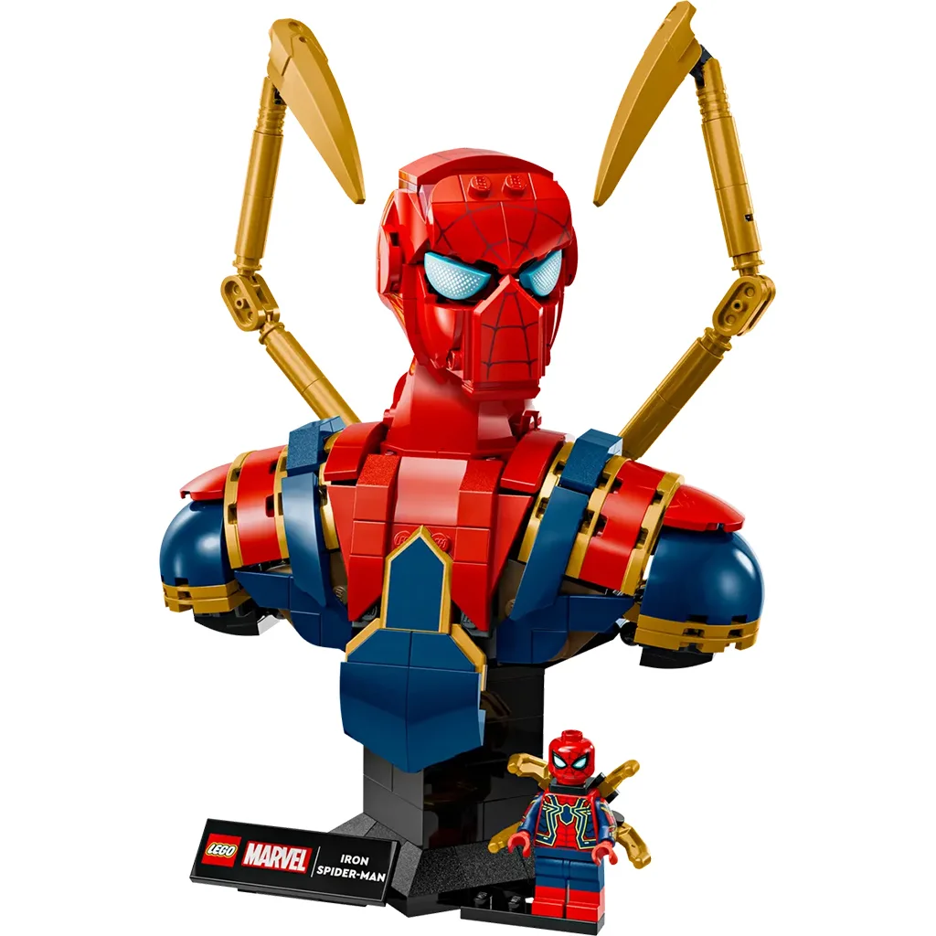 LEGO® Marvel: Vas Pókember mellszobor (76326) kép 2