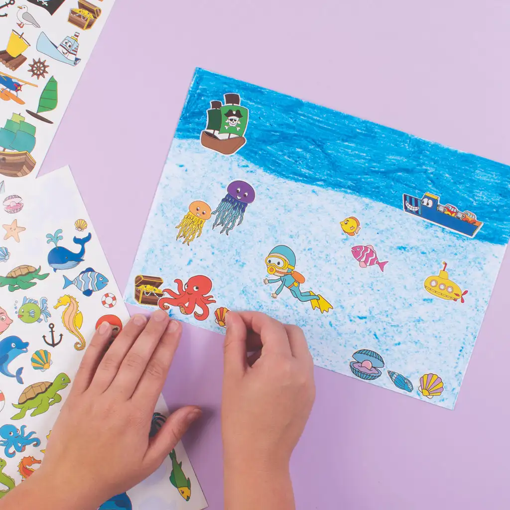 PlayBox: Járművek 500 db-os mega matricaszett kép 3