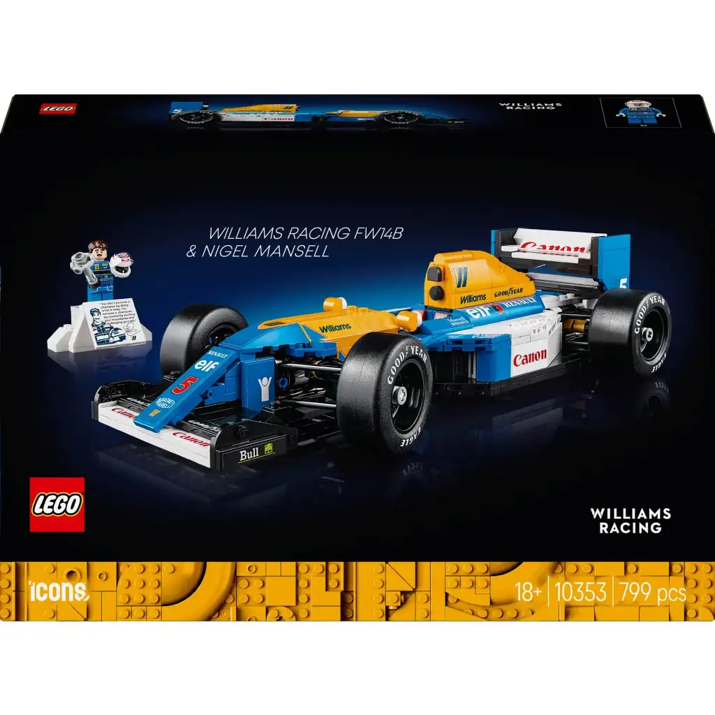 LEGO® Icons: Williams Racing FW14B és Nigel Mansell (10353)