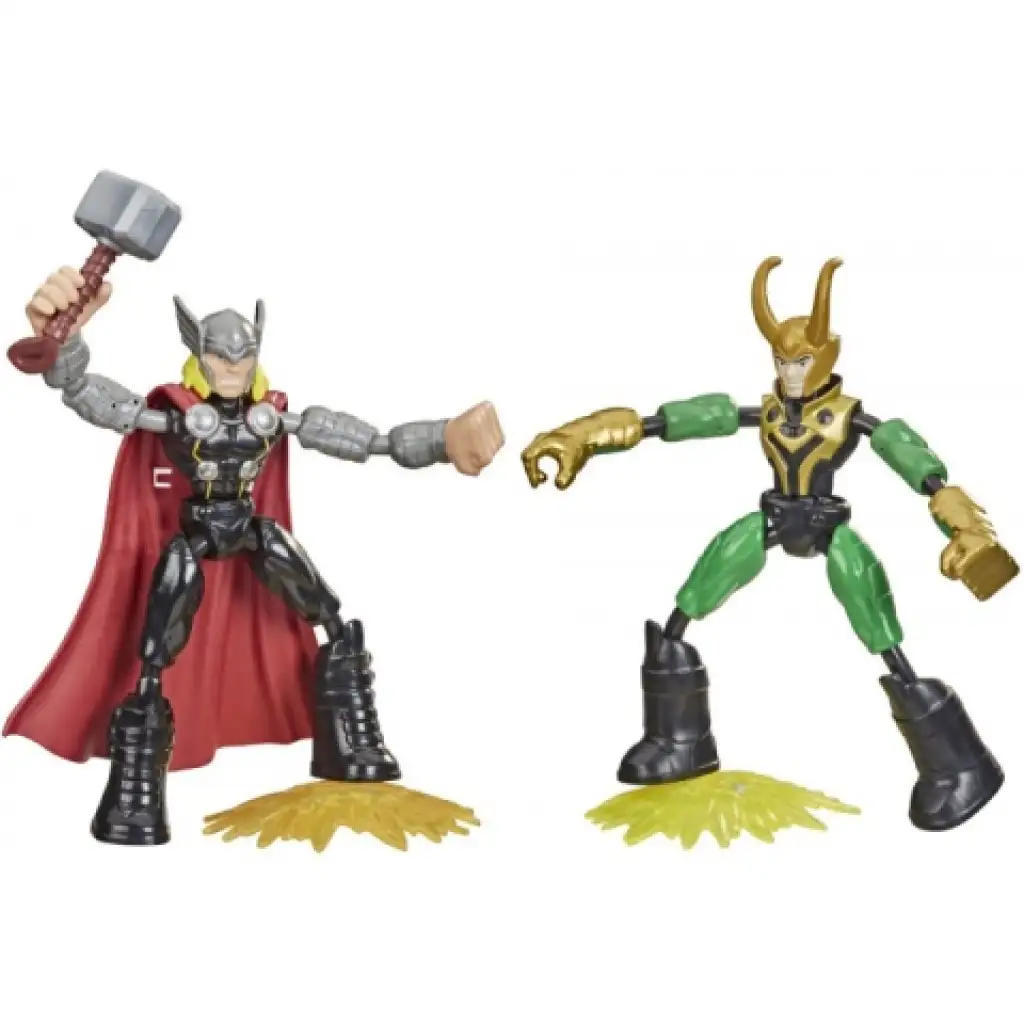 Bosszúállók Bend and Flex Thor vs. Loki figura szett - Hasbro kép 2