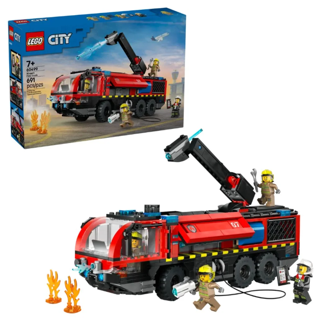 LEGO® City: Repülőtéri tűzoltóautó (60499)