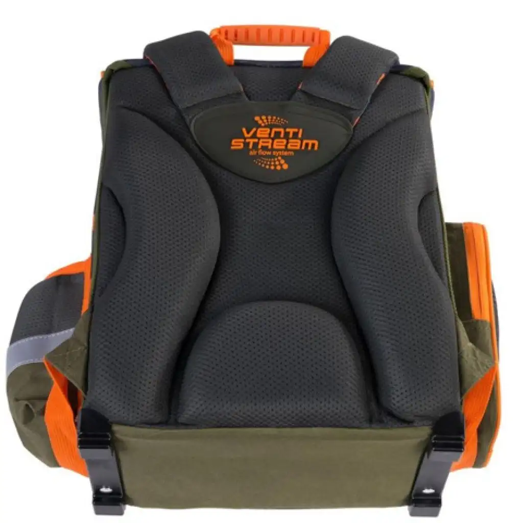 Bambino: Military ergonomikus iskolatáska, hátizsák 36x27x14cm kép 4