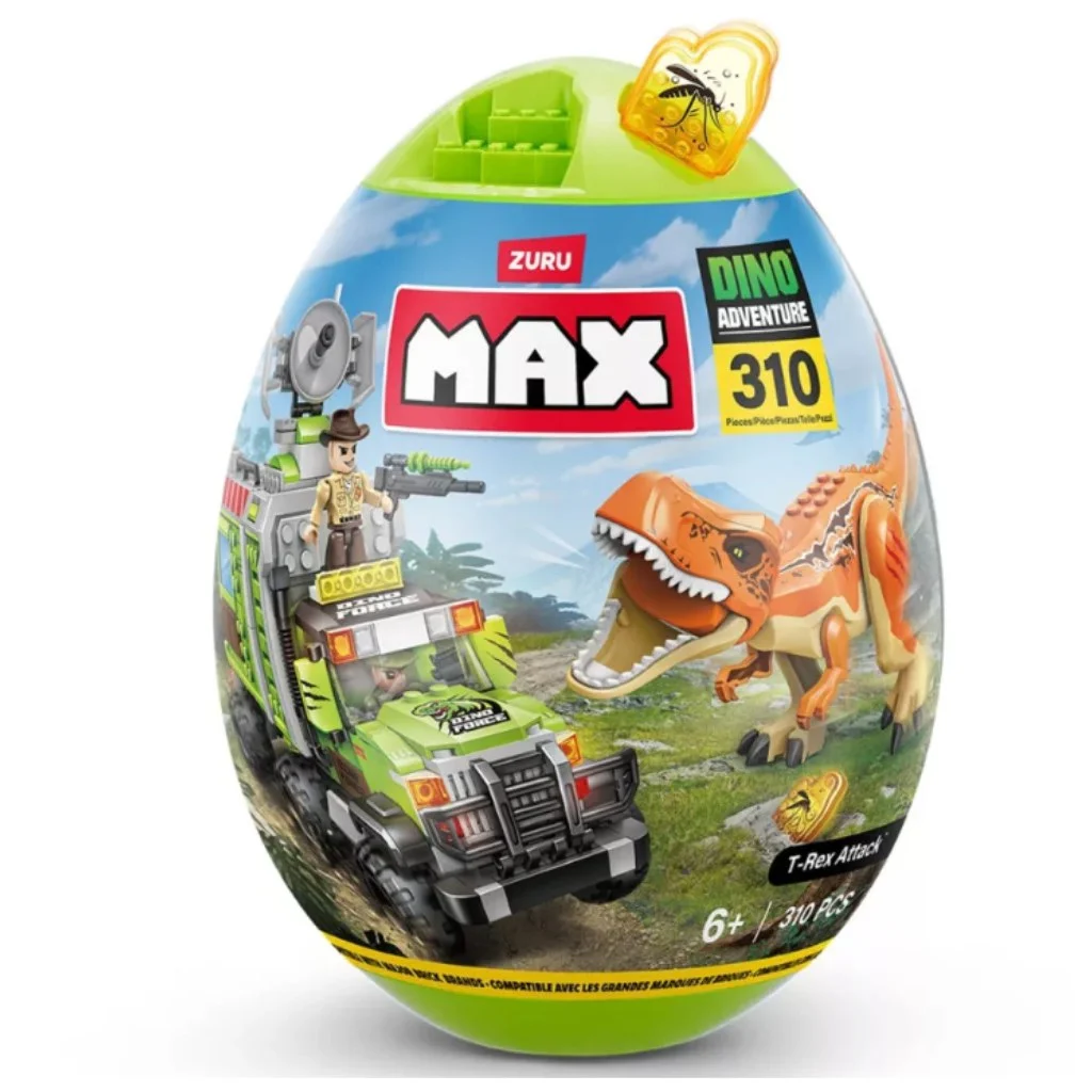 MAX Dino Adventure Dinó tojás kapszula 310db-os kép 2