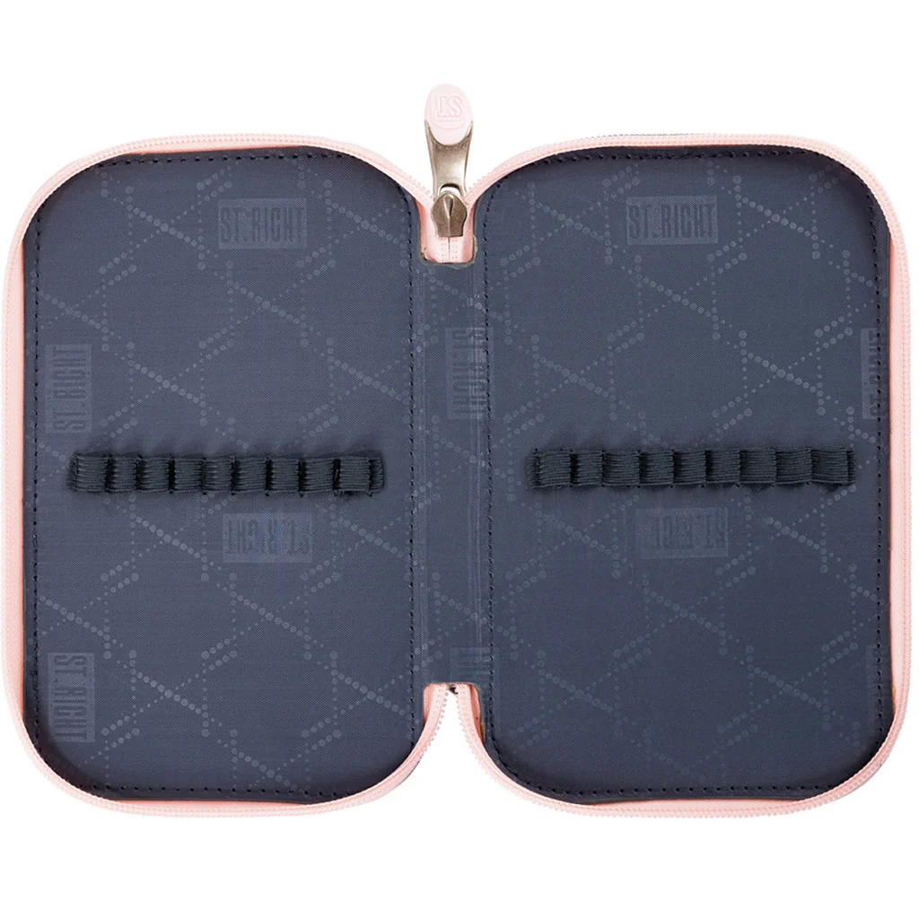 St.Right Silver Cats háromszintes kihajtható tolltartó kép 4