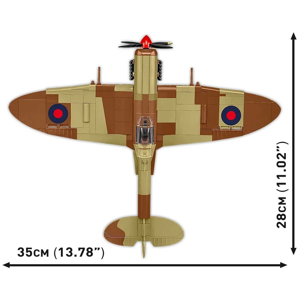 COBI: Supermarine Spitfire Mk. IXe repülőgép építőjáték (5764) kép 9
