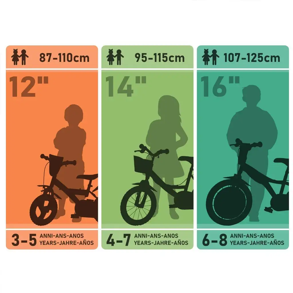 Unicorn Academy 16” gyerek bicikli kosárral és babaüléssel lila-fehér színben – Dino Bikes kerékpár kép 7