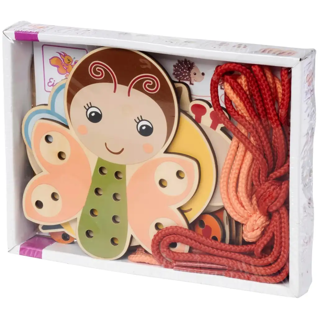 Eichhorn: Állatos fűzős fajáték - Simba Toys