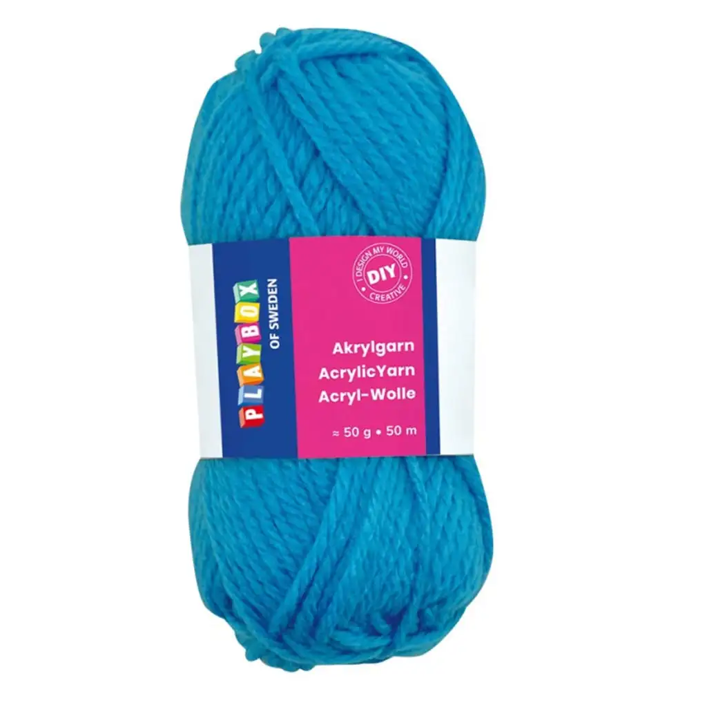 PlayBox: Akril fonal 50g türkiz