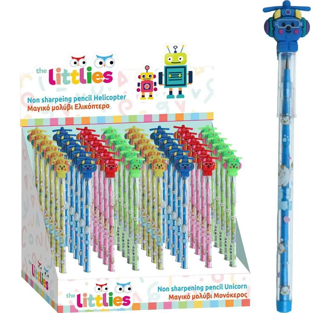 Luna: The Littlies tolóbetétes ceruza helikopteres többféle – 1 db