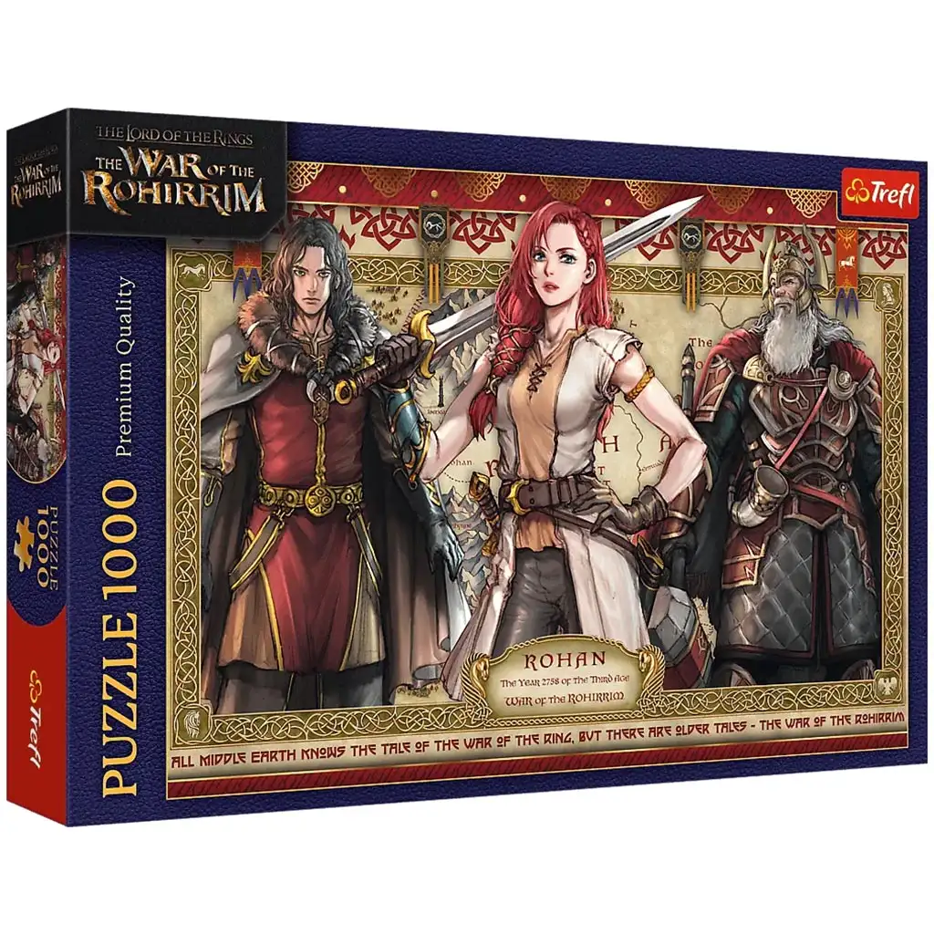A Gyűrűk Ura: Rohirrim tábor 1000db-os puzzle – Trefl