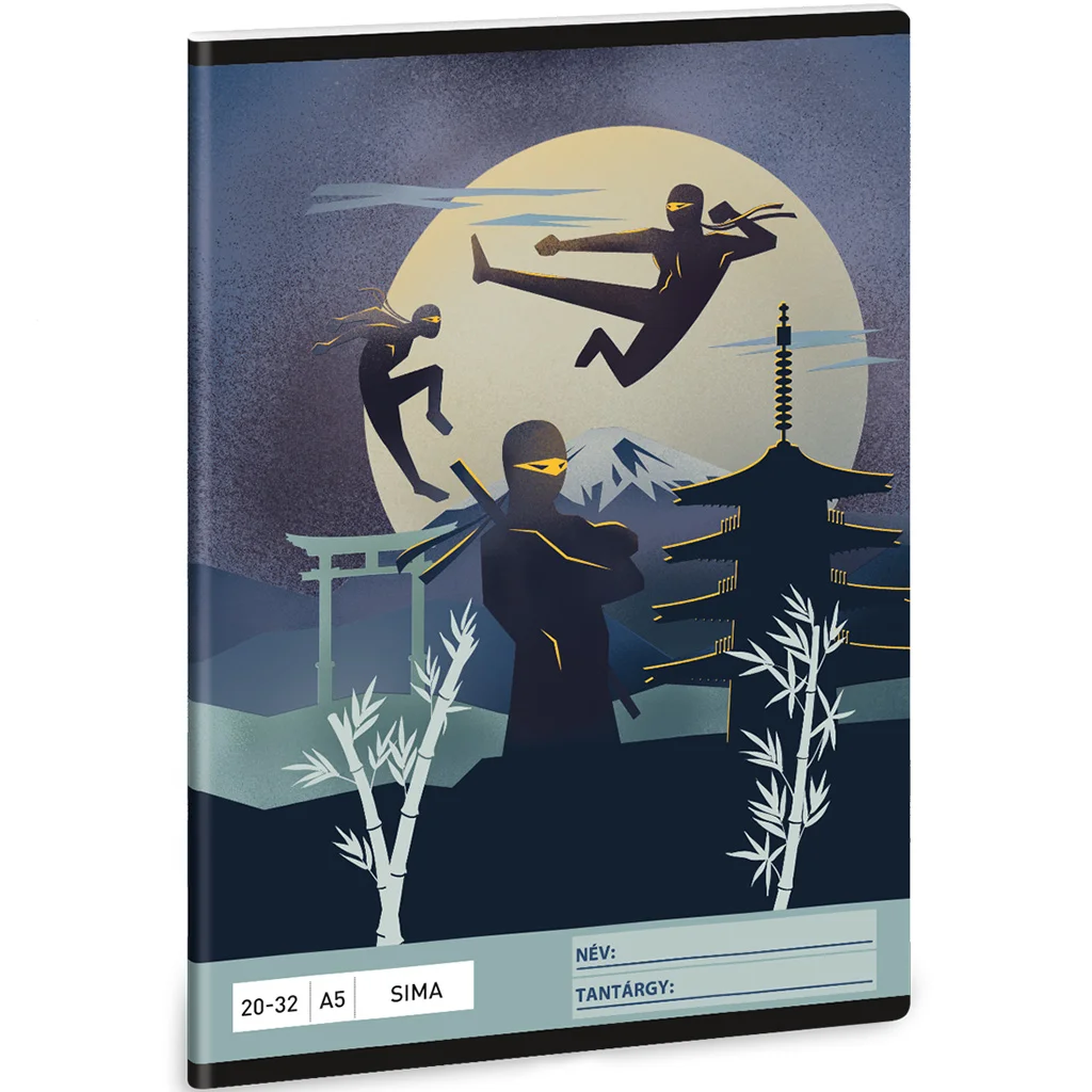 Ars Una: Ninjas in the dark sima füzet A/5 20-32