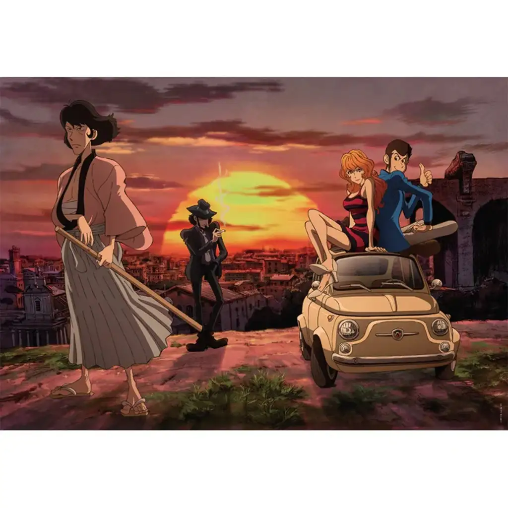 Lupin the 3rd - Olasz meló 1000db-os puzzle - Clementoni kép 2