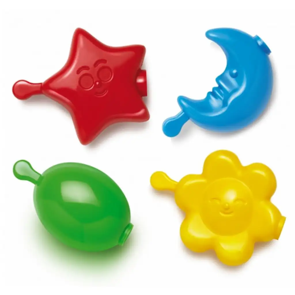 Quercetti: Égitestek bébi pattintós játék 21db-os kép 2