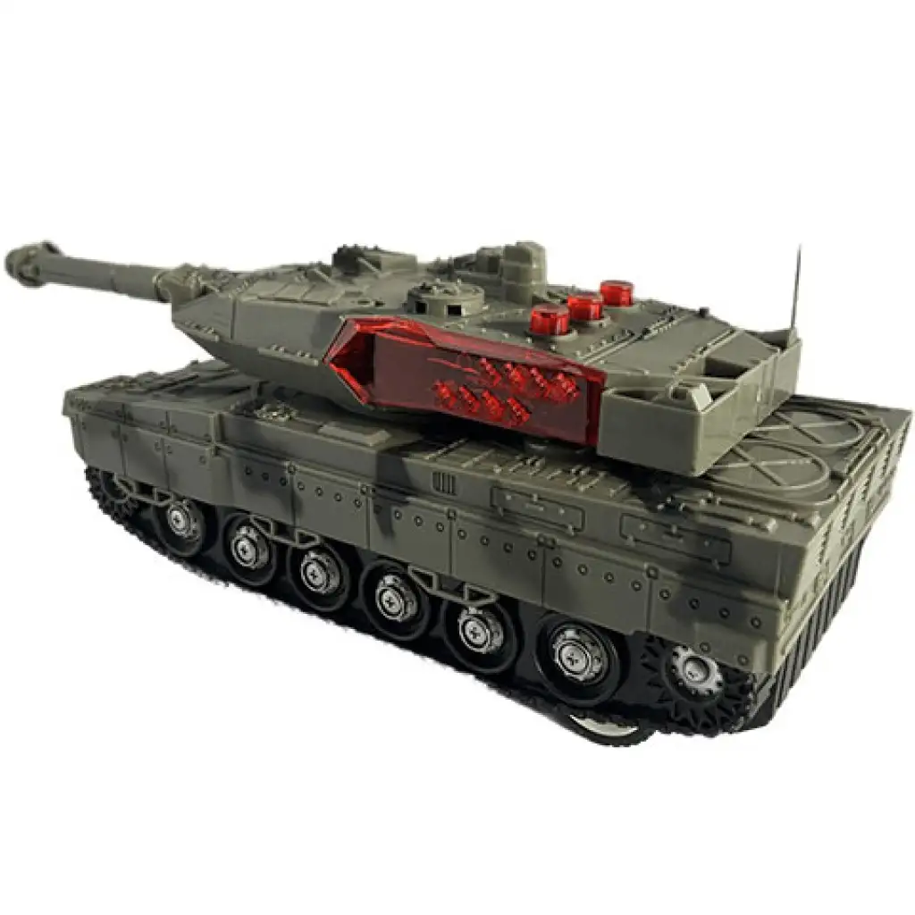 RC Távirányítós Leopard 2 tank fényeffektekkel 23cm kép 5