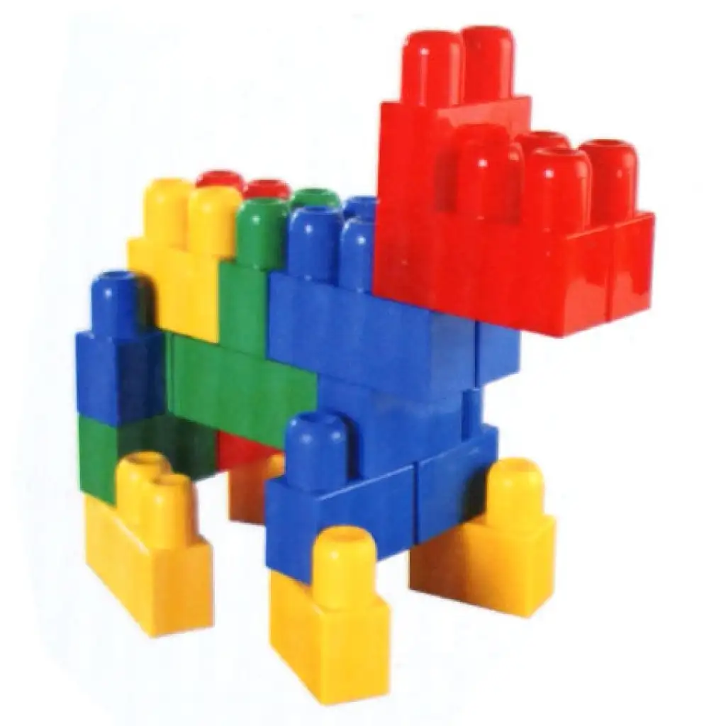 Maxi Blocks építőkockák dömperrel - D-Toys kép 2