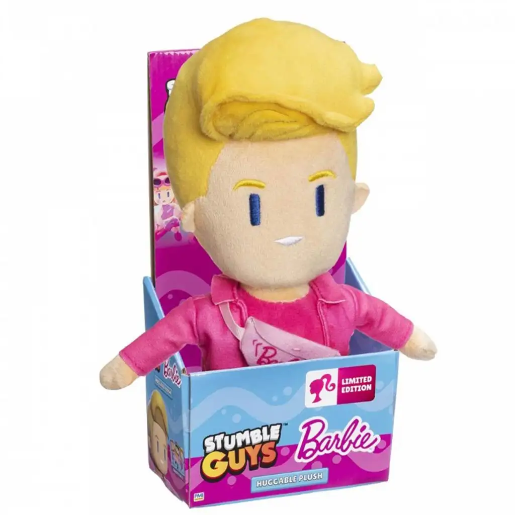 Stumble Guys x Barbie Ölelhető plüss figura 30cm-es többféle változatban kép 2