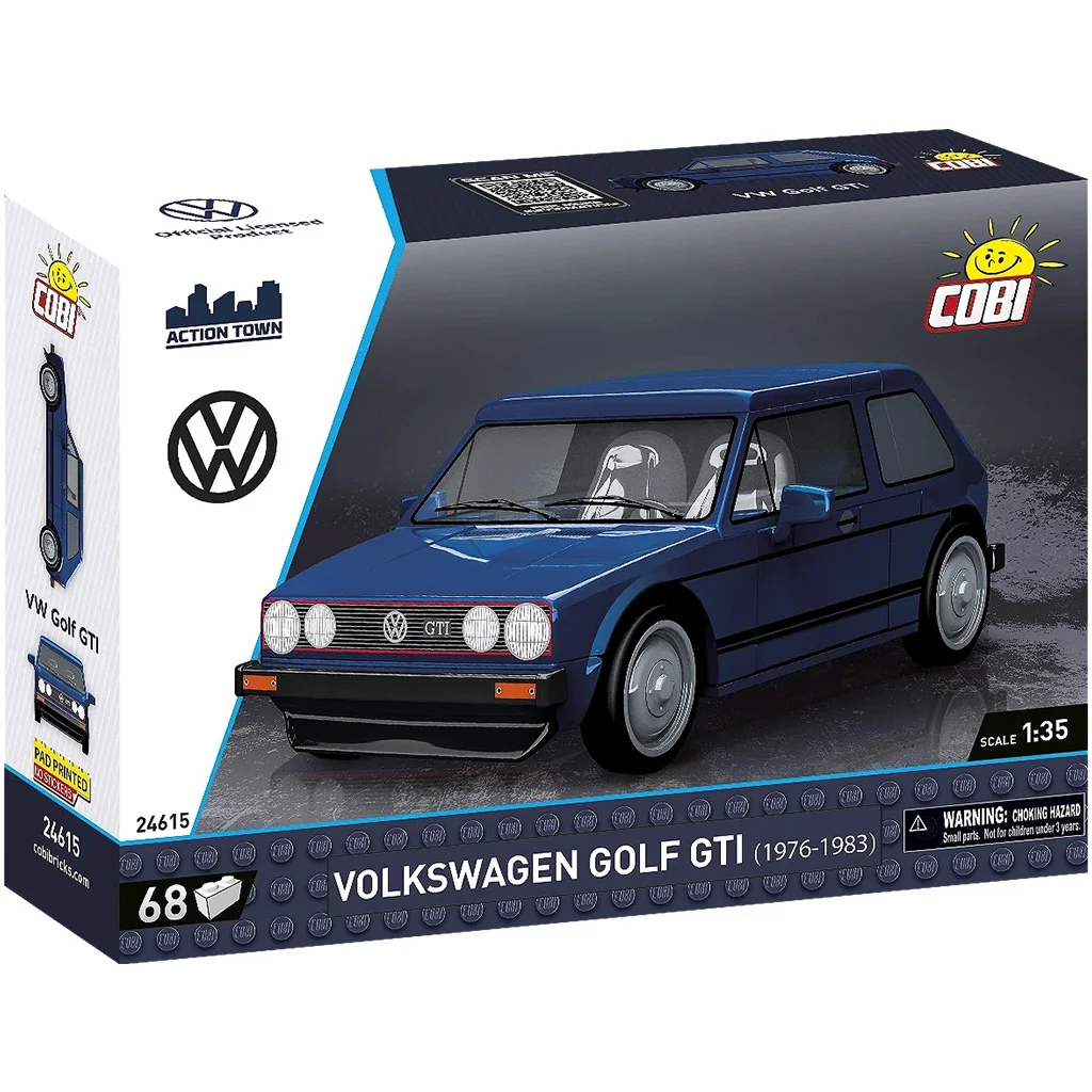 COBI: Volkswagen Golf GTI kék építőjáték (24615)