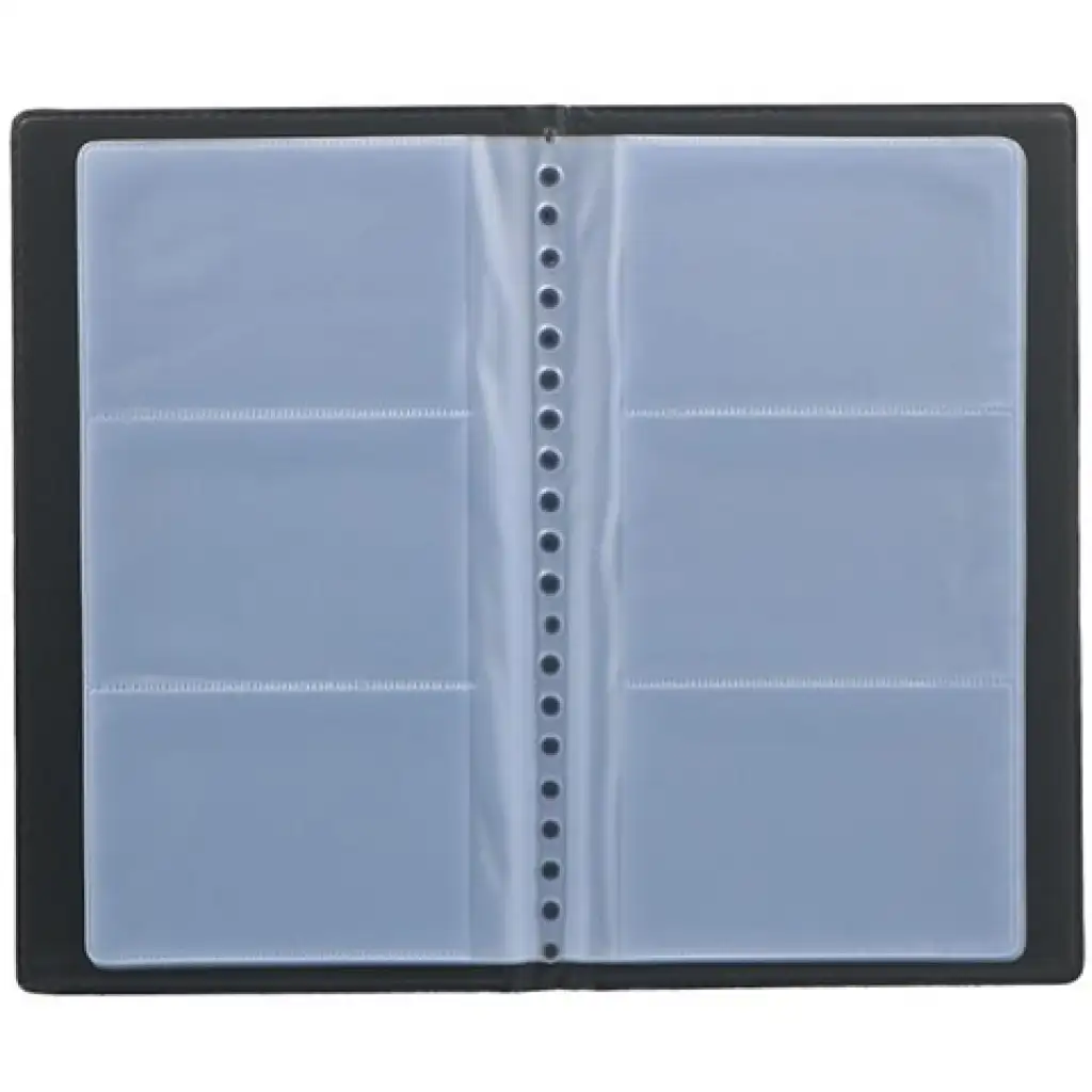 Spirit: Barna névjegykártyatartó 240 zsebes kép 2