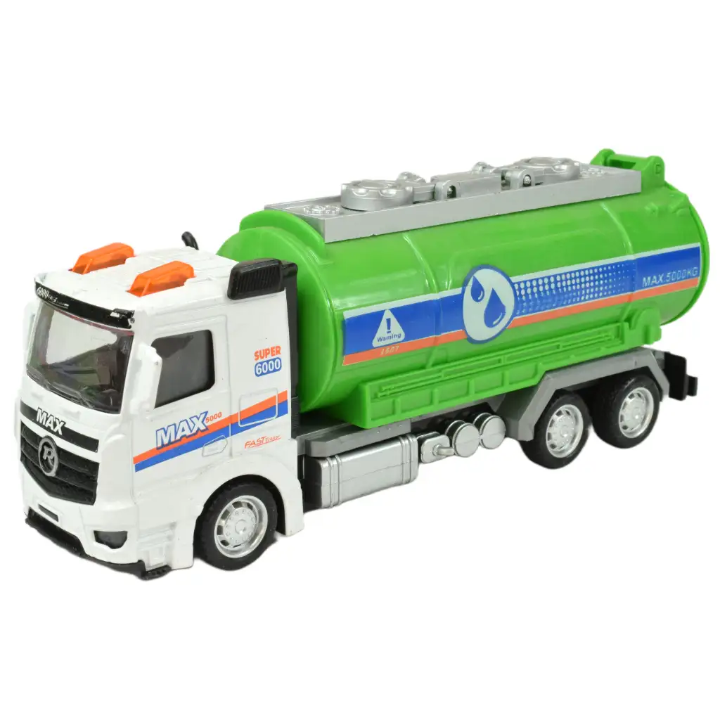 Metal Gear: Fém lendkerekes hulladékszállító kamion többféle változatban 19cm 1db kép 5