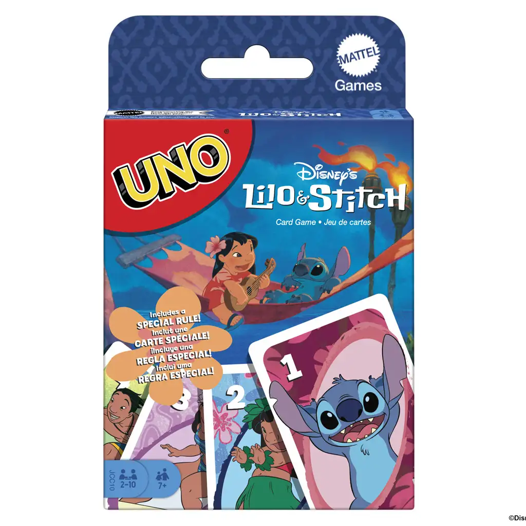 UNO: Disney Lilo és Stitch kártyajáték - Mattel