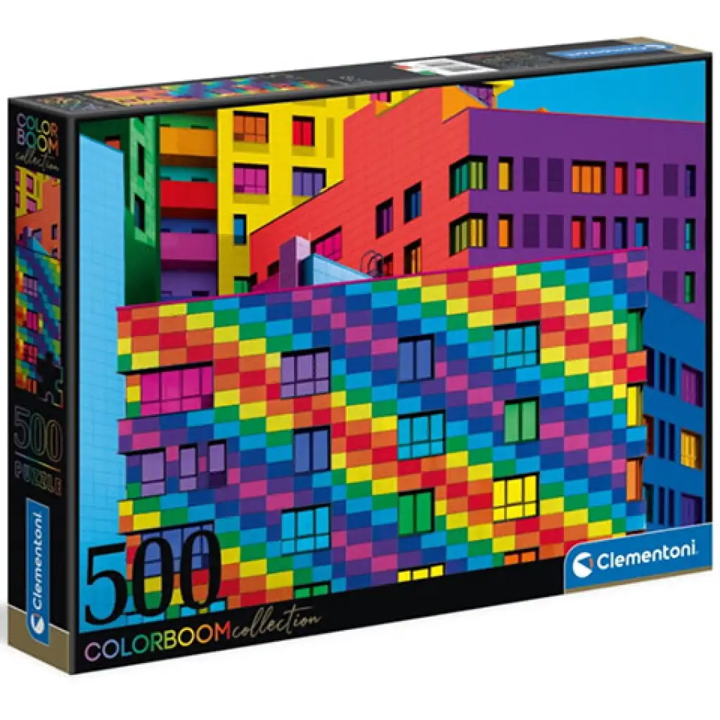 Colorboom Collection: Squares puzzle 500db-os - Clementoni