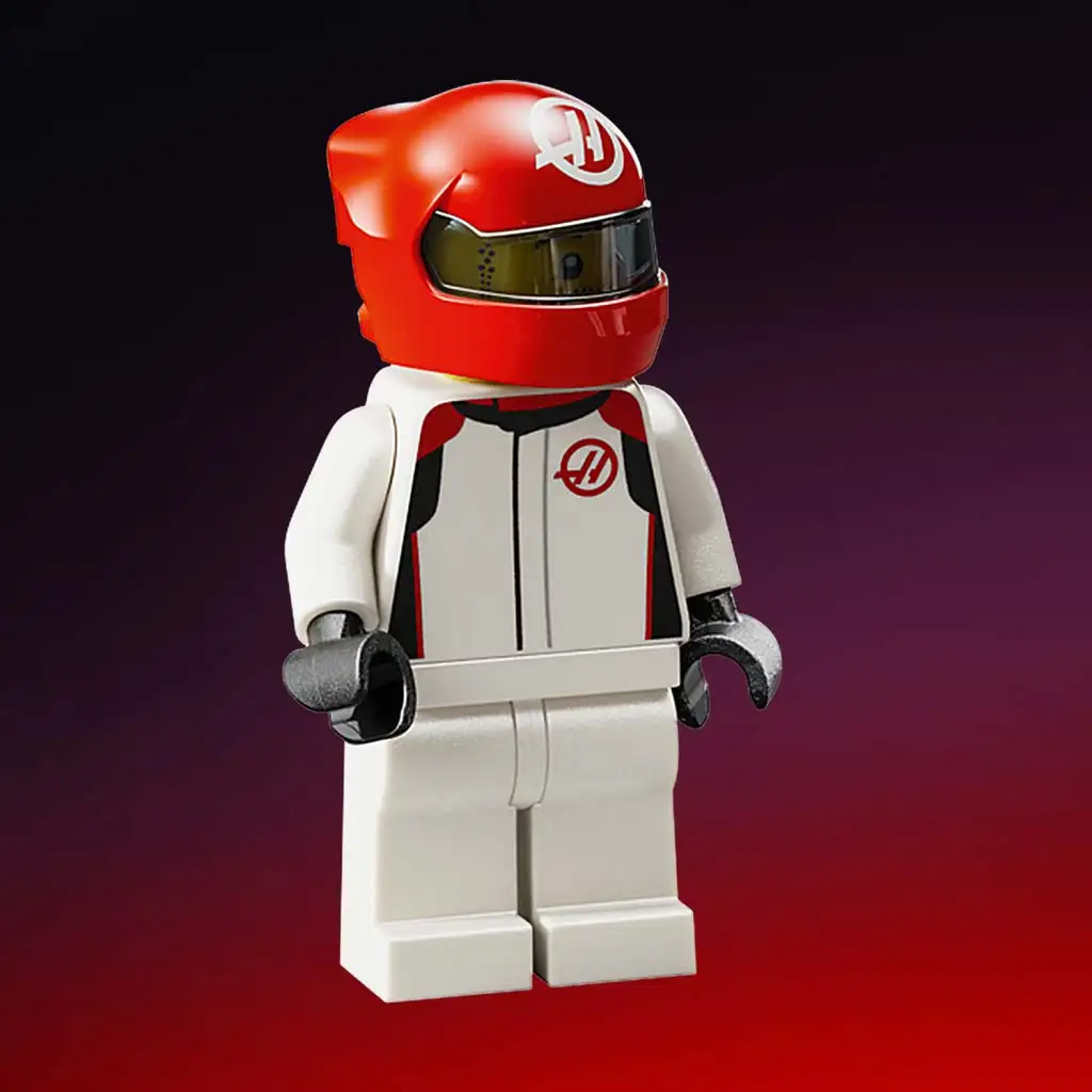 LEGO® Speed Champions: MoneyGram Haas F1® Team VF-24 versenyautó (77250) kép 5