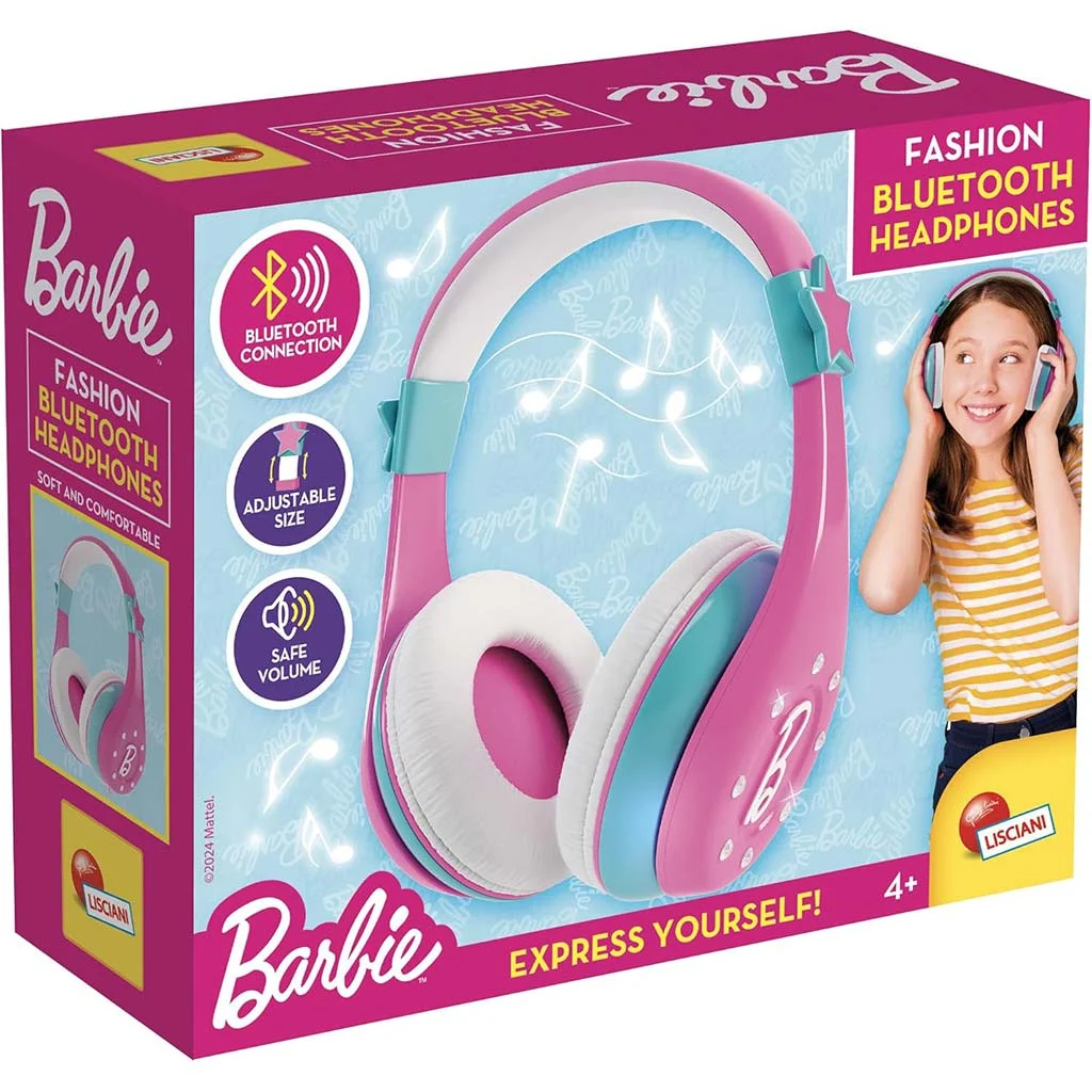 Barbie Bluetooth fejhallgató - Lisciani
