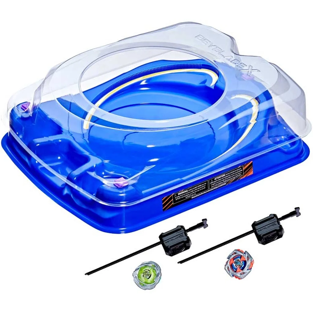 Beyblade X Drop Attack Battle aréna játékszett 2db pörgettyűvel - Hasbro kép 2