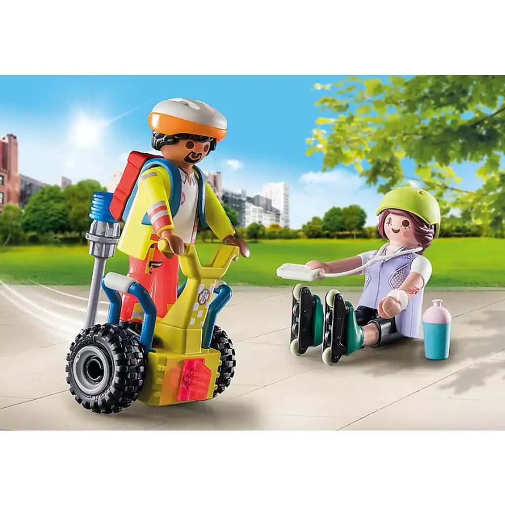 Playmobil: Starter Pack - Segway mentőakció (71257) kép 3
