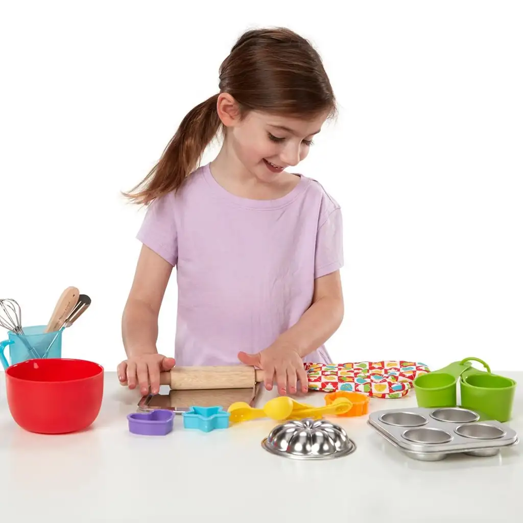 Sütés-Főzés: Játék sütő készlet - Melissa & Doug kép 4