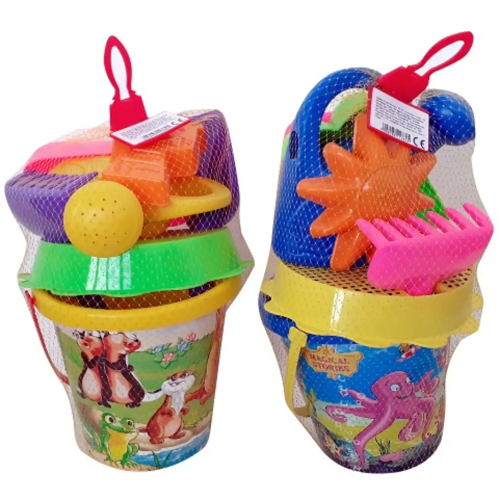 Kis homokozó szett locsolókannával (7db-os) több változatban kép 2