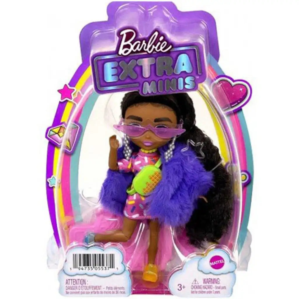 Barbie Extravagáns mini baba felemás cipőben - Mattel
