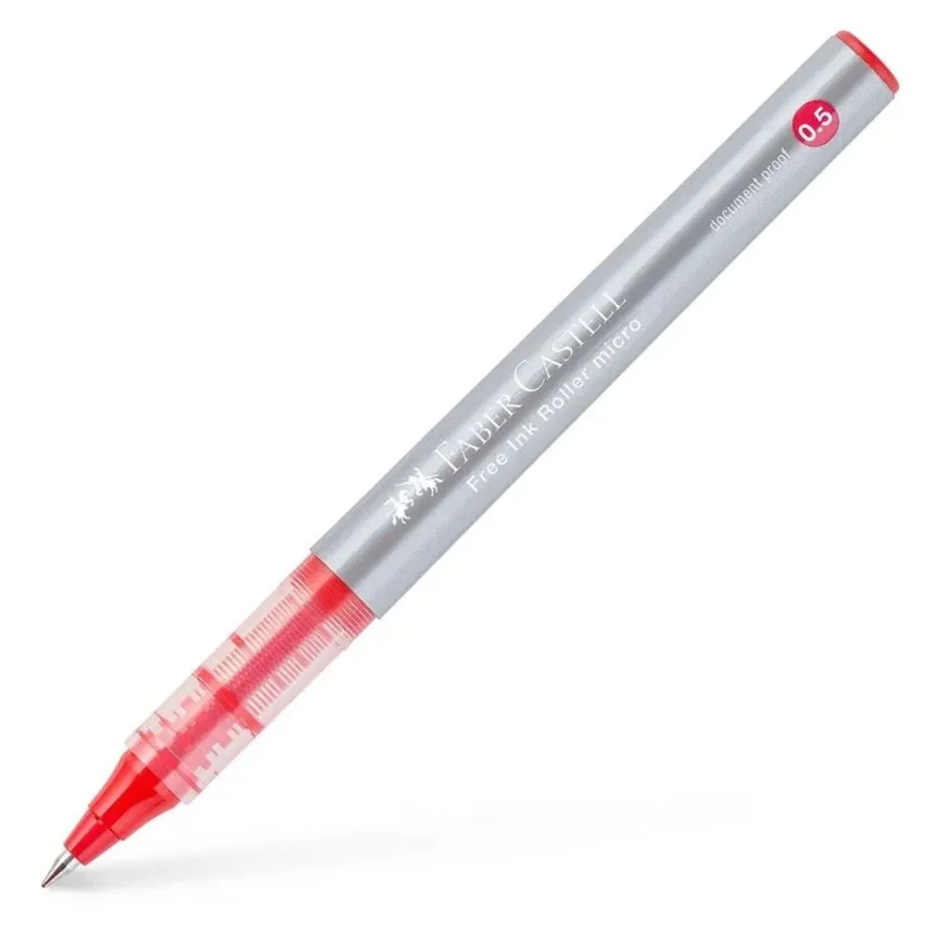 Faber-Castell: Piros rollertoll 0.5mm-es