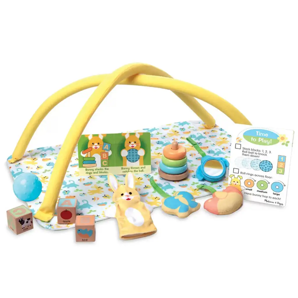 Babák és babaházak - Baba játszószőnyeg játékokkal - Melissa & Doug kép 2