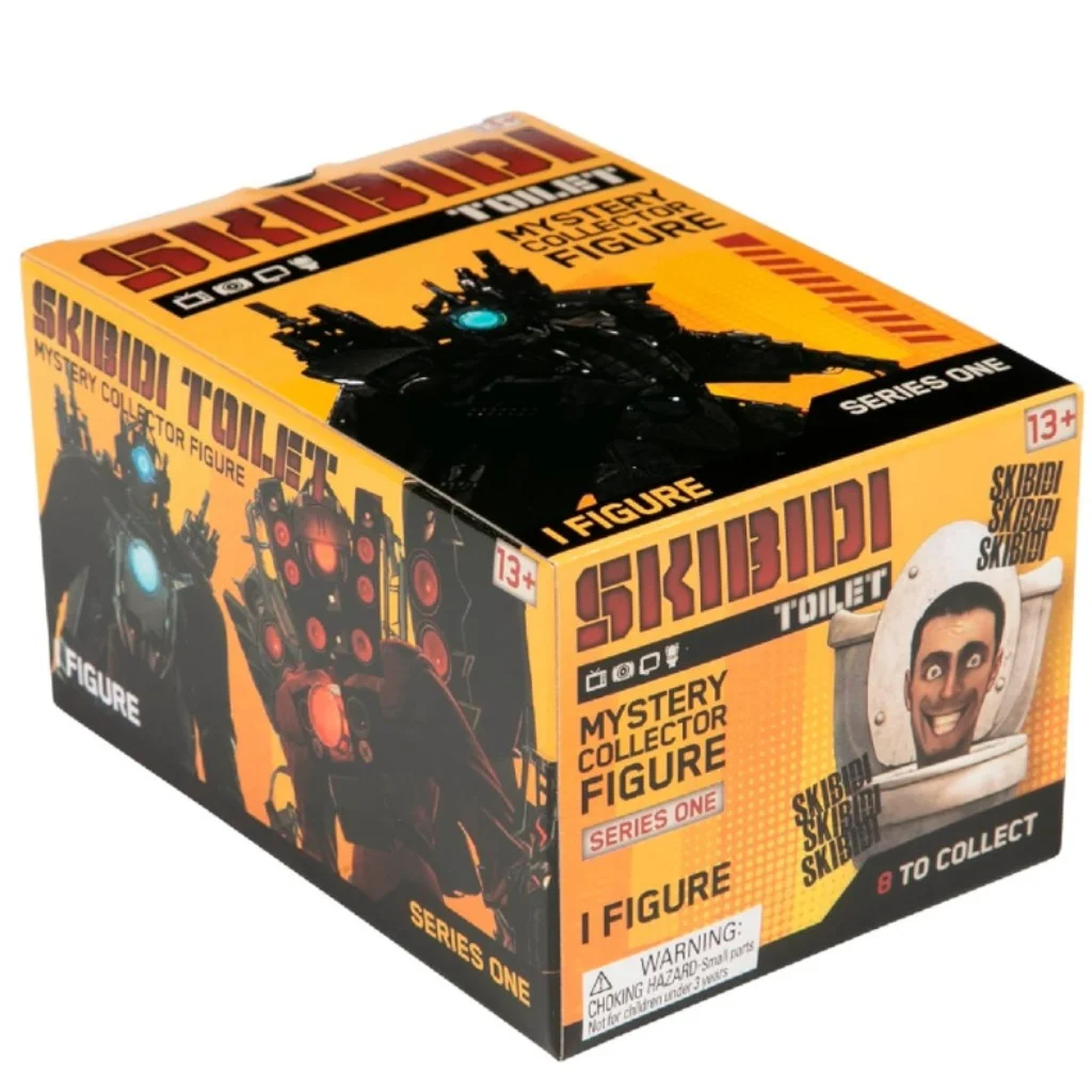 Skibidi Toilet WC meglepetés figura szett 1db