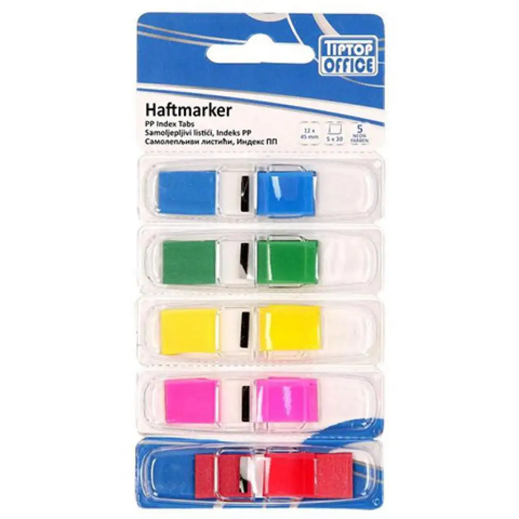 Spirit: Neon színű ultravékony jelölőcímke 5x30lap