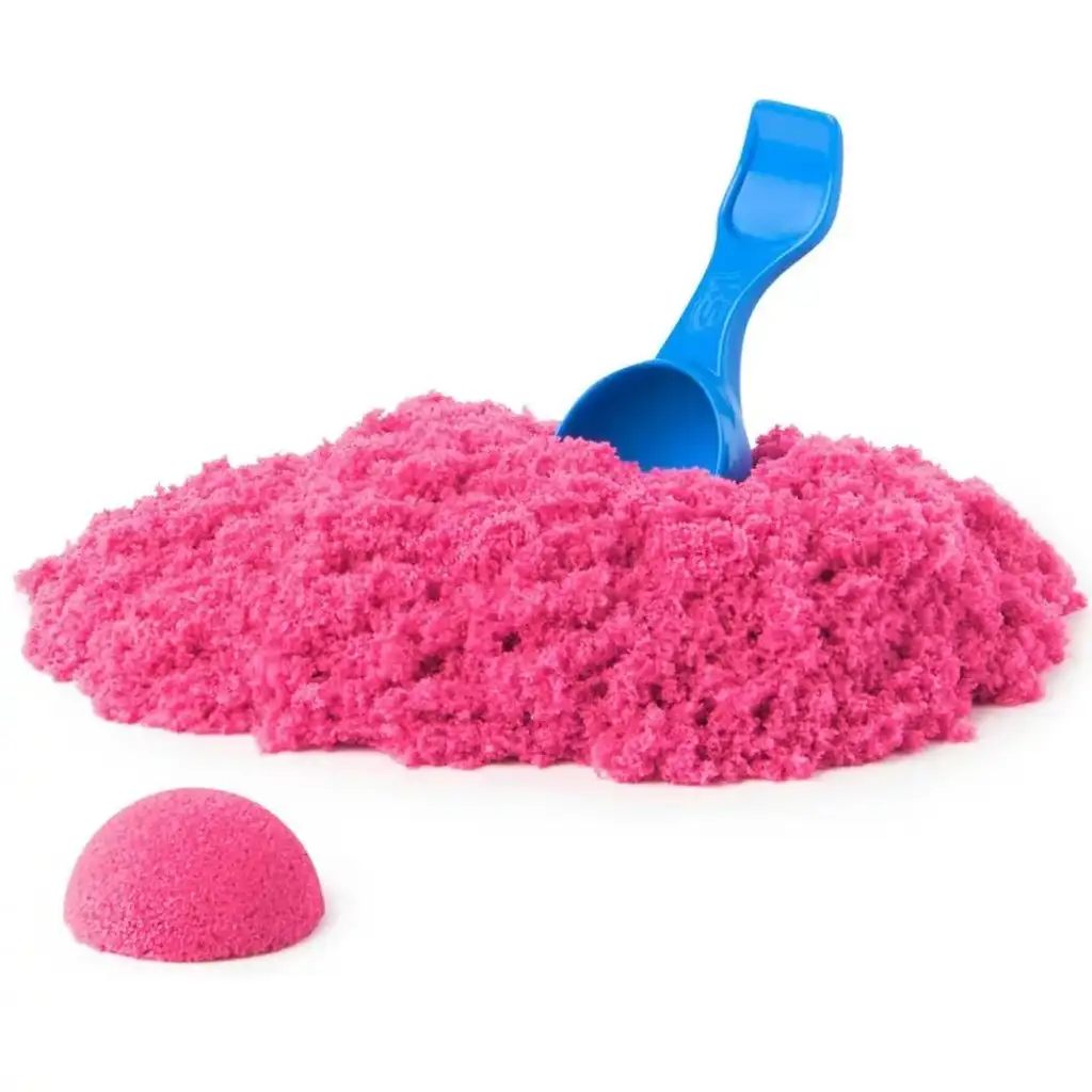 Kinetic Sand: Fagyis doboz rózsaszín homokgyurmával - Spin Master kép 2