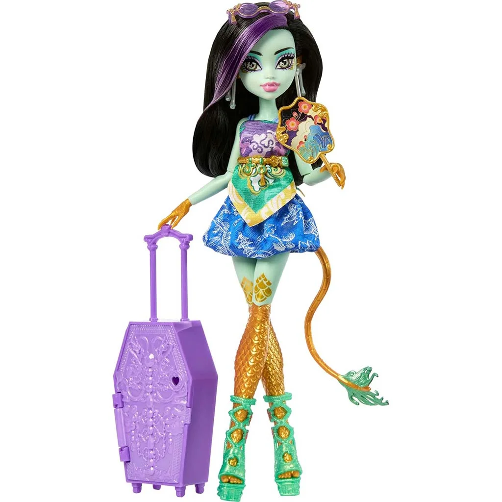 Monster High Szörnyen Jóbarátok titkai: Rémes utazás Jinafire Long baba - Mattel kép 4