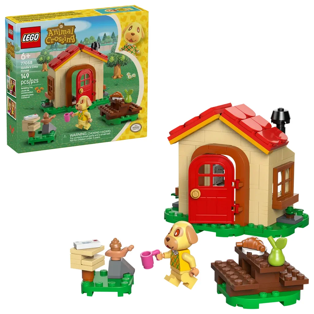 LEGO® Animal Crossing™: Goldie otthonos házikója