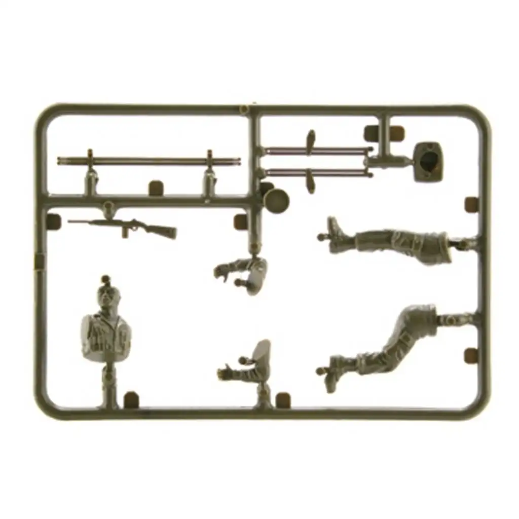 Italeri 1/35 Willys MB katonai Jeep utánfutóval jármű makett kép 2