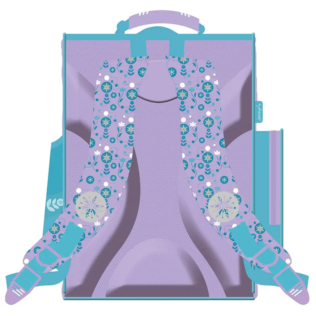 Jégvarázs ergonomikus iskolatáska, hátizsák 35,5x27,5x16cm kép 2