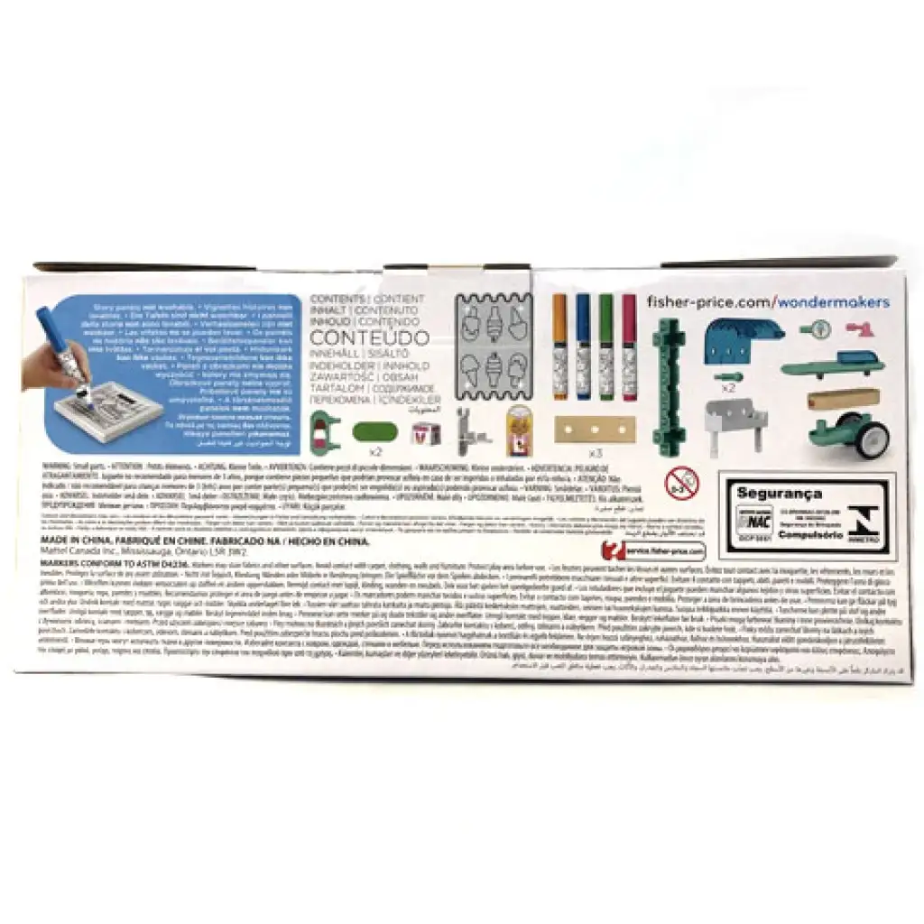 Fisher-Price: Wonder Makers színezős fagyiskocsi - Mattel kép 2