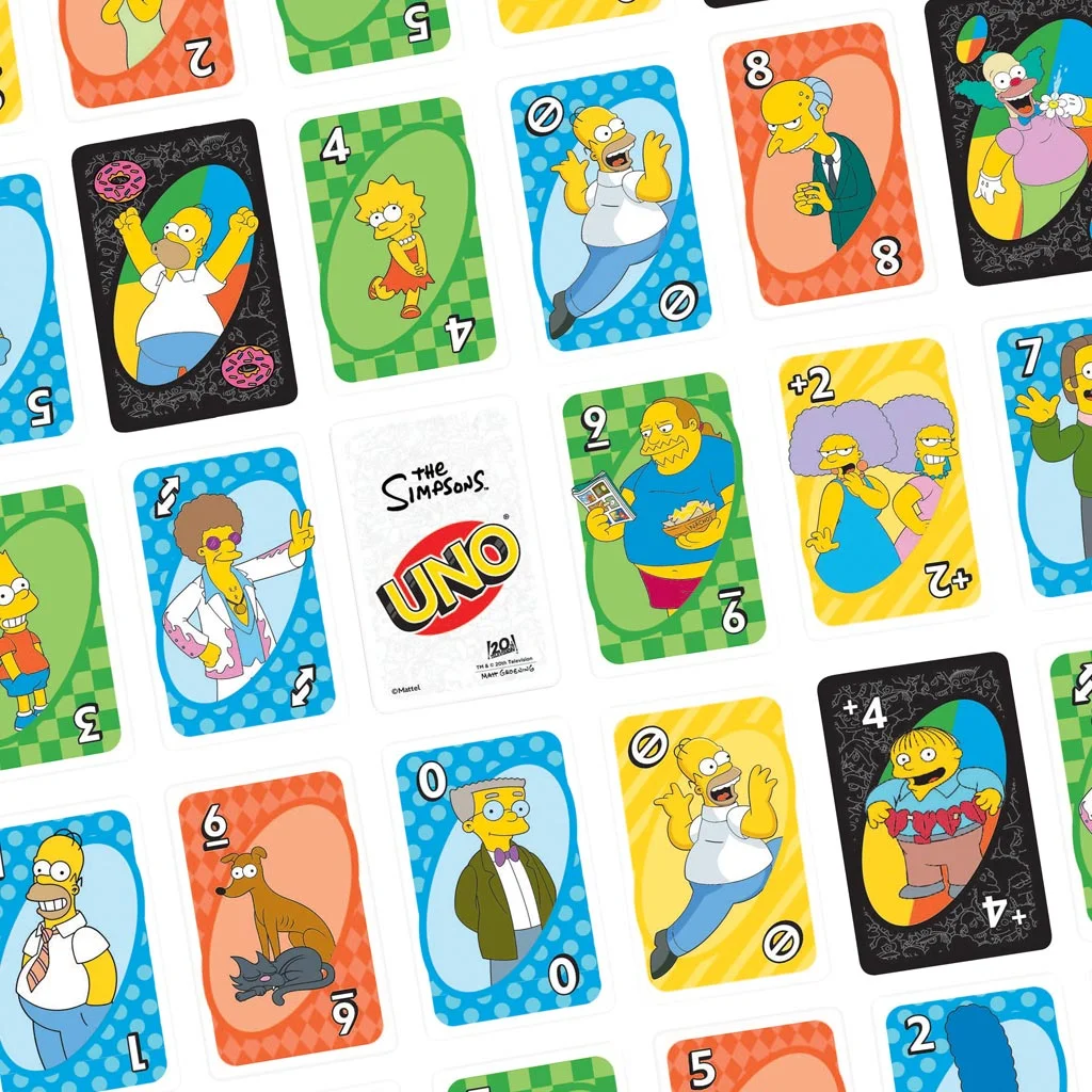 UNO Simpson kártyajáték - Mattel kép 4