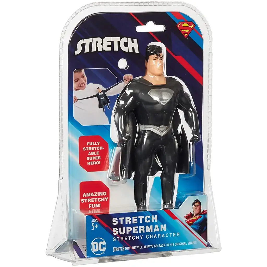 Stretch: Mini Superman nyújtható akciófigura 18cm kép 3