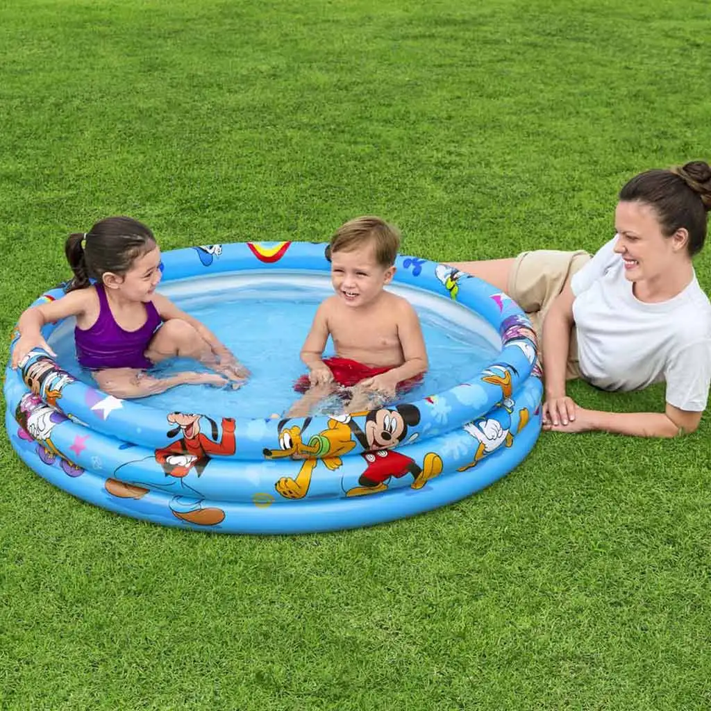 Bestway: Disney Junior® Mickey Egér pancsoló medence Ø 122 x 25 cm kép 2