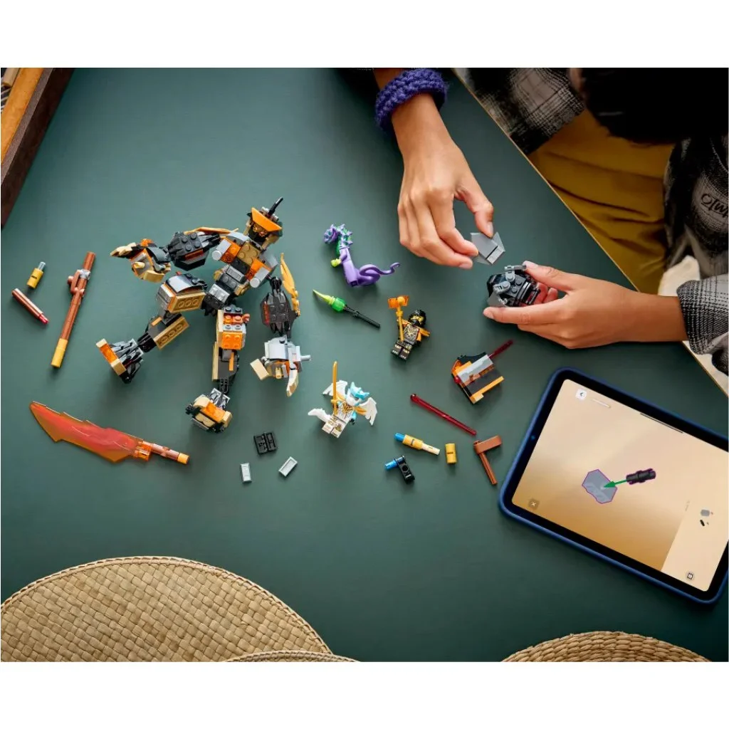 LEGO® Ninjago: Cole akciórobotja és Sárkány Zane (71854) kép 5